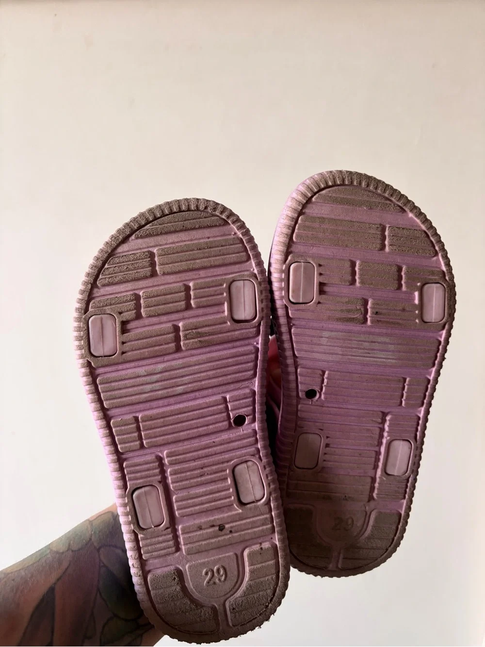 Girls' Pink Smurfette-Style Slide Sandals - Comfortable Kids Slides